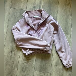 Celebrity pink quarter zip pull over